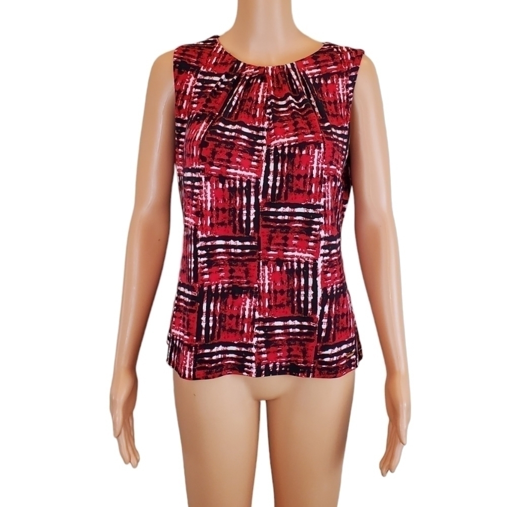 Calvin Klein red Sleeveless top